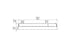 Ecosmart Fire Flex 86BN Bench Fireplace Insert - Black Finish / Stainless Steel Burner - ESF.FX.86BN